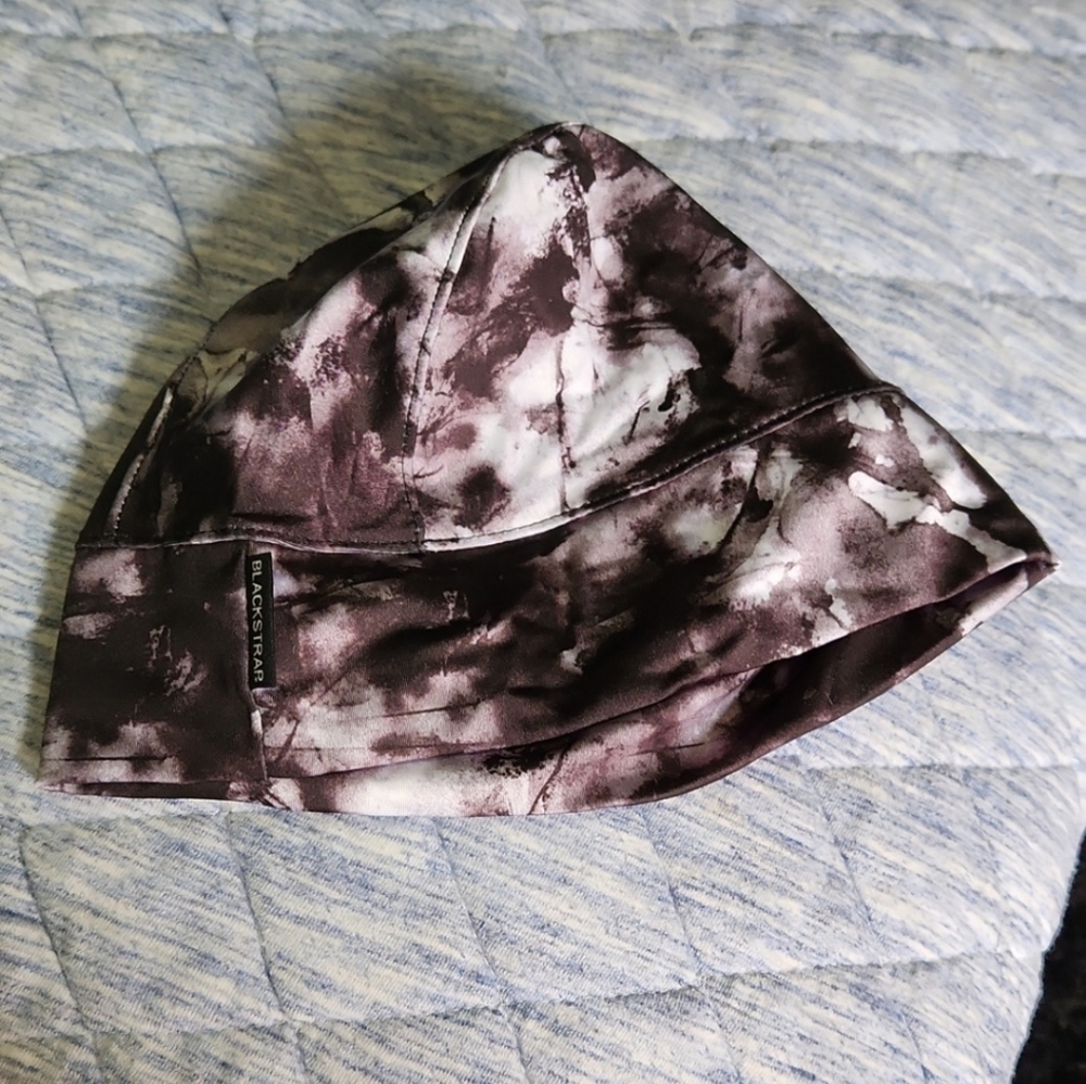 NWOT Blackstrap Black Tie Dye Range Skullcap Cap Beanie Helmet Liner